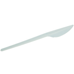 Nóż plastikowy biały a-100 /Z50/