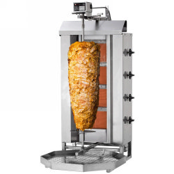 Opiekacz do Kebaba - 4 palniki - max. 60 kg